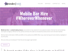 Tablet Screenshot of bartendersfetish.com